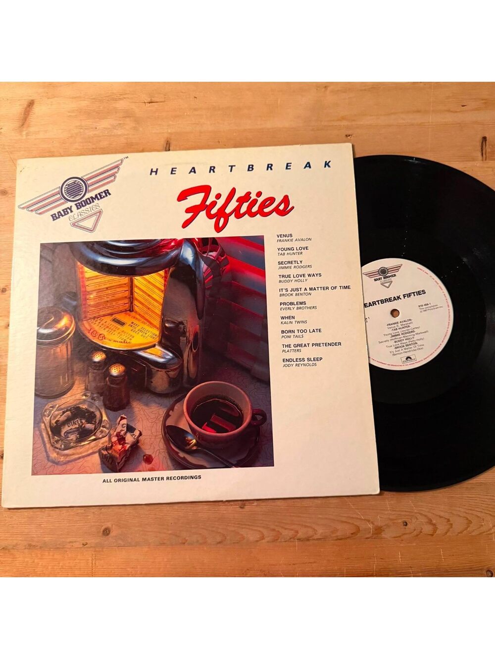 Various - Heartbreak Fifties 33rpm VG+ VR21